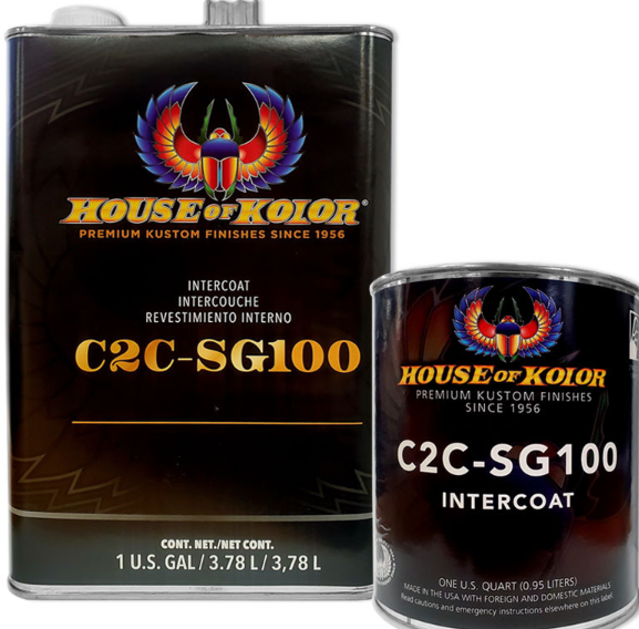 House of Kolor C2C-SG100.G04 Intercoat Clear, 1 gallon can