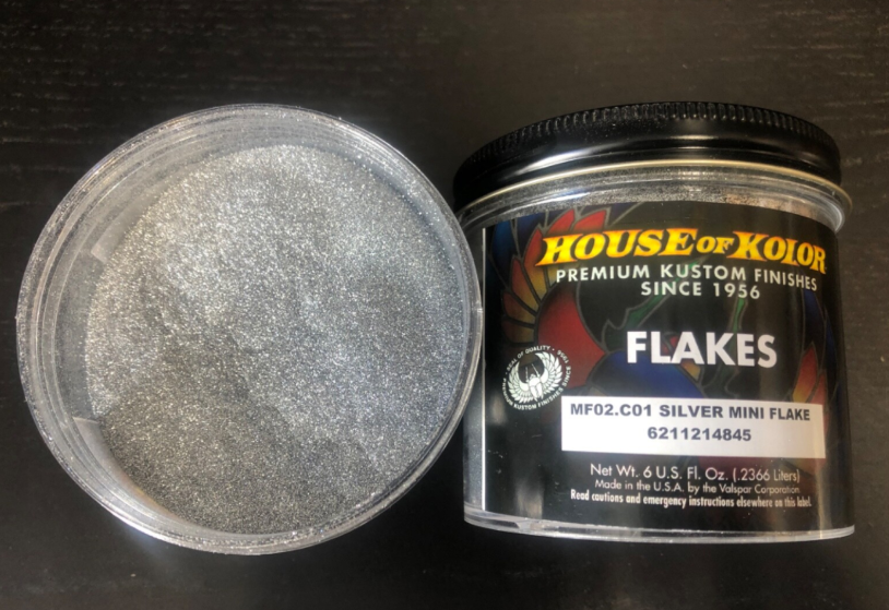 House of Kolor MF02.C01 Silver Mini Dry Flake