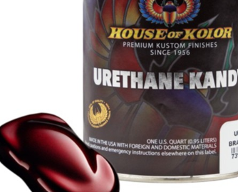House of Kolor UK01.Q01 Brandywine Urethane Kandy, 1 quart can