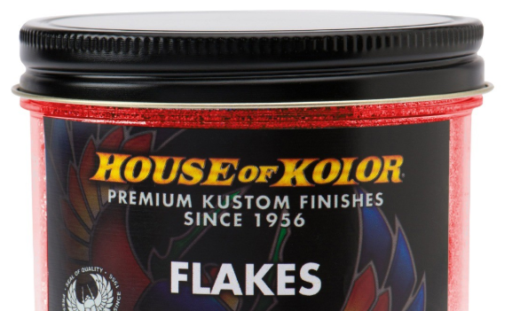 House of Kolor F20.C01 Red dry flake, 6 oz can