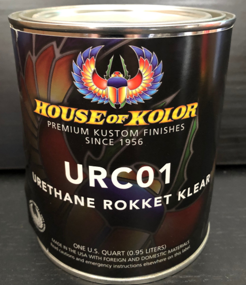 House of Kolor URC01.Q01 Urethane Rokket Klear, 1 quart can