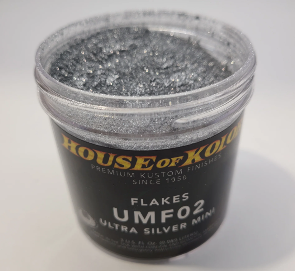 House of Kolor UMF02.C01 Ultra Silver Mini Flake