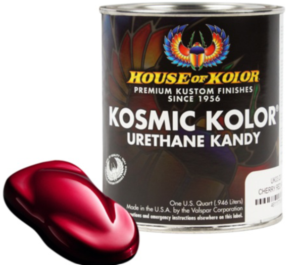 House of Kolor UK03.Q01 Wild Cherry Urethane Kandy, 1 quart can